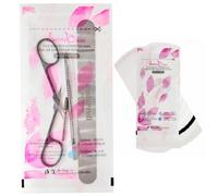 Safety Clean, Bolsas de Esterilización Transparentes Indicador, Autoclave, Horno., Manicura Pedicursa