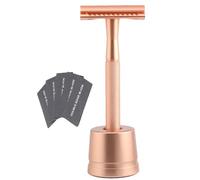 Safety Edge, Double Edge, 14.5×5×3.5cm Mens Safety, Metal Supply, Safety, Supply Razors for Men, Travel-Friendly