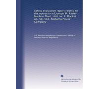 Safety evaluation report related to the operation of Joseph M. Farley Nuclear Plant, Unit no. 2, Docket no. 50-364, Alabama Power Company