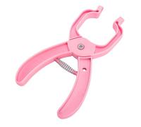 Safety Eye Tool Clamp for Crocheting Stuffed Animals Doll Making Supplies Easy Install Convenient Multi-Purpose (Pink)