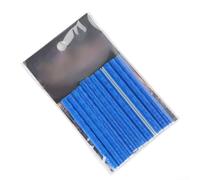 Safety First 12 luces reflectantes para radios para bicicletas que se mantienen visibles por la noche (azul)