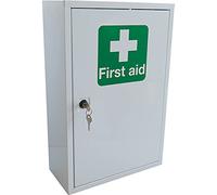 Safety First Aid Group Gabinete de Metal de Primeros Auxilios vacío