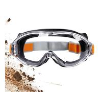Safety Goggles Anti Fog Protective Eyewear - Mowing Shield for Cutting Yardwork Metal Painting Fishing Carpentry | Policarbonato Lens Scratch Resistant Ventilated Frame Outdoor Indoor Protection