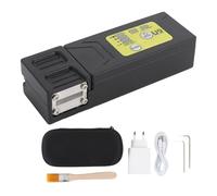 Safety Group pelacables t¨¦rmicos fibra ¨®ptica, herramienta pelado con calefacci¨®n autom¨¢tica, 8 ajustes de temperatura, bater¨ªa recargable, pelacables profesional para instalaci¨®n FTTH