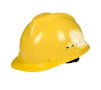 Safety Hard Hat, Vented Lightweight Design, Adjustable Fit for Comfort, Resistant Head Protector, Sturdy Shock-Absorbing Gear for Construction and Outdoor Work