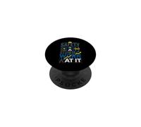 Safety Is A Job Work At It Officer Workplace Motto PopSockets PopGrip Adhesivo