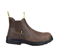 SAFETY JOGGER Botas de seguridad industrial Señoras y señores - JACKMAN - Zapatos de trabajo, Calzado protectoras EU 41, Café