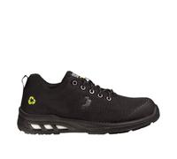 SAFETY JOGGER Calzado de Seguridad Industrial Señoras y señores - ECOFITZS1P - Zapatos de Seguridad, Zapatos Protectores EU 36, Negro