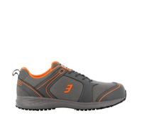 SAFETY JOGGER Calzado de seguridad S1 con puntera de acero - Cómodo zapato de trabajo para hombre y mujer -BALTO - Calzado de seguridad antideslizante y ligero, ideal para logística e industria, gris