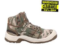 Safety Jogger Desierto S1P Hombre Resistente Anti Estática Botas Seguridad Verde
