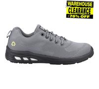 Safety Jogger Ecofitz S1P Hombre Trabajo Diario Seguridad Shoes Trainers Gris