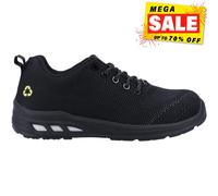 Safety Jogger ECOFITZ S1P Zapatillas De Seguridad Para Hombre Negros