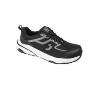 SAFETY JOGGER Freedom S1PS Low - Zapatillas de seguridad unisex sin metal ESD S1 PS, negro blanco, 40 EU