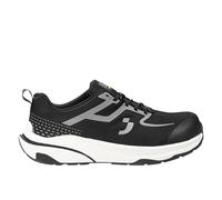 SAFETY JOGGER Freedom S1PS Low - Zapatillas de seguridad unisex sin metal ESD S1 PS, negro blanco, 48 EU