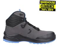 Safety Jogger Hombre Modulo S3S Medio Botas de Seguridad Protector Calzado Gris