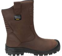 Safety Jogger Mayon Winter S3 Botas De Seguridad Invierno De Cuero Marrón