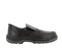 SAFETY JOGGER S3 Zapatos de Seguridad para Hombres con Punta de Acero 47 EU- X0600 - Botas de Trabajo Antideslizantes para Mujeres, Zapatos de Seguridad de Cuero, Resistentes al Agua, Negros