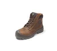 SAFETY JOGGER SafetyJogger 013380 Dakar S3 - Zapatillas de seguridad, marrón oscuro, 48 EU