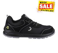 Safety Jogger Unisex Deportivo Corte Bajo Ecocador Seguridad Zapatos Negro