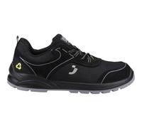 Safety Jogger Zapatos de seguridad Ecocador deportivo Corte bajo Unisex Negro
