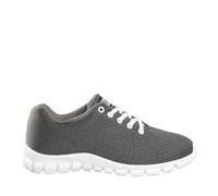 SAFETY JOGGER Zapatos de Trabajo Ligeros - Kassie - Zapatos de Seguridad Antideslizantes para Hombre y Mujer, Ideales para enfermería, Hospital, restauración o Limpieza, Color Gris, Talla 36 EU