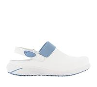 SAFETY JOGGER Zuecos de Seguridad para Mujer 35 EU - Dany - Zapato de Trabajo Cómodo y Ligero, Ideal para Enfermeras, Cocina o Interior, Antideslizante y Amortiguador, Oxypas, Azul