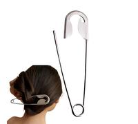 Safety Pin Hair Clip | Lightweight Hairclips | Metal Hair Pins | for Daily Party Cosplay Halloween Women Girls Birthday Holiday Valentine's Day