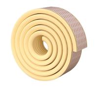 Safety - Protector de bordes para muebles, protectores de esquina autoadhesivos con diseños acolchados, material antideslizante y multiusos para puertas, mesa, escritorio, cajón y hogar, 0,8 x 8 x 200