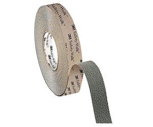Safety-Walk 3M Cinta Antideslizante Agresividad Media 370, Gris, 25,4x 18,3 | Rollo de 25,4 mm x 18,3 m, 1 rollo/caja, para tráfico con calzado ligero o pies descalzos