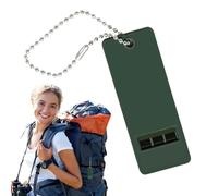 Safety Whistle, 3-Tone High Decibel Survival Whistle, Loud Urgency Alert Tool with Compact Build, Multipurpose Outdoor Gear, Ideal for Camping Rescue Hiking Boating Hunting Defense