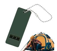 Safety Whistle, 3-Tone Survival Alarm, High-Decibel Unexpected Signal, Pressure Abs Material, Lightweight & Weatherproof, Camping Hiking Outdoor Defense, 2.76x1.06x0.28 Inches
