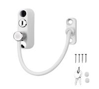 Safety Window Locks | Stainless Steels Size Safety Restrictor Set,Window Size Safetys Lock Sliding Security With Keys For Prevents Child Falling For Door & Appliances