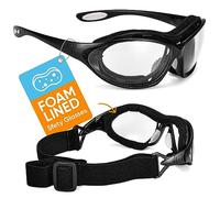 SAFEYEAR Gafas de seguridad antivaho [EN166] SG002 - Gafas de seguridad antiarañazos con cordón para el cuello para adultos para hombres y mujeres, protección UV para bricolaje, protección ocular de