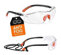 SAFEYEAR Gafas Trabajo Protección Hombre Con Lentes Antivaho y Transparente - Gafas Protectoras Seguridad Para Trabajo SG003 Laboral Soldadura