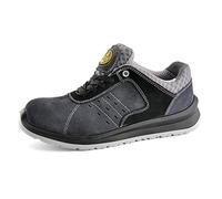 SAFEYEAR Zapatos de Seguridad Ligeros Cómodos para Hombres,L-7331N Zapatillas de Trabajo con Memory Foam Plantilla Color Gris