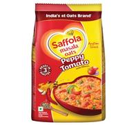 Saffola Avena masala | Merienda sabrosa por la noche | Merienda Saludable| Tomate lleno de vida| 500g