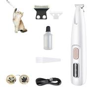 Saffory Dog Trimmer, Saffory Electric Dog Trimmer, Saffory - Saffory Dog Trimmer, Dog Paw Trimmer, Pet Micro Precision Saffory Paw Trimmer, Rechargeable Low Noise Pet Trimmer (With Shaving Head)