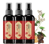 Saffron Hair Blackening Spray, azafrán Hair Spray, fórmula herbal natural para cabello gris a negro, raíces fuertes, agrega suavidad y brillo (3)