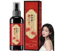 Saffron Hair Blackening Spray, Azafron Hair Spray with Polygonum Multiflorum Essence, Herbal Formula Turns Gray Hair to Black, Nourishes Roots, Smooth & Shiny Hair (1)