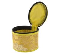 SAFIGLE 1 Bolsa para Cuencos de Sonido y Caja de Almacenamiento Full Moon Bowl Cremallera Suave, Diseño Compacto y Duradero para Meditación y Relajación