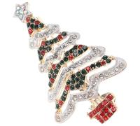 SAFIGLE 1 Broche De Navidad Para Mujer Broche De De Imitación De Árbol De Navidad Decoración Adorno De Disfraz Árbol De Los Deseos De Estrella Pequeña Para Fiesta
