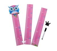 SAFIGLE 1 Juego altura pegatinas gráfico de altura del bebé etiqueta de la pared de altura decoración gráfico de pared de altura de los niños tabla de crecimiento espesar Decorar Japón