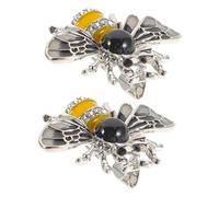 SAFIGLE 1 Juego Broches De Abeja Broches Para Mujer Insignias De Abeja Broches Para Pulseras Adornos Para Bolsos Broches Collares De Corazón Lindas Sandías Collares De 2 piezas