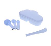 SAFIGLE 1 Juego Conjunto De Faciales. Bol Cuenco De Equipo Espátula De Piel Su Tazón De Mezcla De Protección De La Piel Casero El Plastico Sky-blue