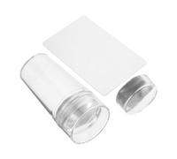 SAFIGLE 1 Juego Conjunto De Sellos De Uñas Estampado Herramientas Polaco Clavo Arte Esmalte De Uñas Juego De Uñas Ultravioleta Estampilla Manicura Cosas De Uñas Sello De Uñas Gel De Sílice