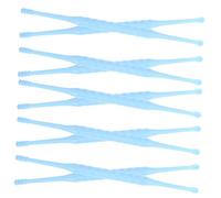 SAFIGLE 1 Juego Cuchara De Oreja Espiral Adulto Cera Limpieza Práctico Limpiador De Oídos Limpiador De Orejas Reutilizables Limpiador De Oídos Compacto Abs Azul 12 Piezas