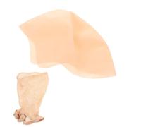 SAFIGLE 1 juego de gorro calvo para hombre: accesorio de disfraz para mujer, gorro de peluca de malla de maquillaje realista, cabeza calva falsa de látex para Halloween, teatro, cosplay.