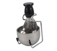 SAFIGLE 1 Juego Juego de cepillos para afeitar barba kit de para hombres traje para hombres herramienta de brocha de afeitar brocha y bol de crema de afeitar