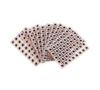 SAFIGLE 1 Juego Parches De Acupuntura De Oído Stickers Prácticos Para Masaje Auricular Sin Punción Color Nude Para Estrés 400 Piezas