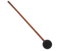 SAFIGLE 1 Mazo de Marimba de Fricción de Mango Largo de Madera con Sonido Único de Ballena, Compacto, Portátil y Compatible con Gongs de Todos los Tamaños para Músicos y Meditadores